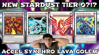 Yu-Gi-Oh! Duel Links || CENTUR-ION STARDUST TIER 0?!? 25K ATK STARDUST & ACCEL SYNCHRO LAVA GOLEM!