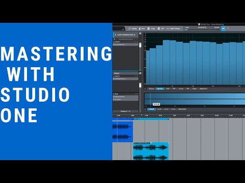 Mastering with Studio One