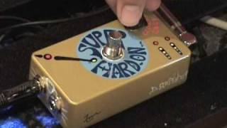 Video thumbnail for Z-Vex SUPER HARD ON boost drive guitar effects pedal demo by gearmanndude