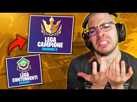 FINALE DELLA SCALATA A CAMPIONE! Episodio XXL | Fortnite ITA Gameplay in Italiano Arena in Solo