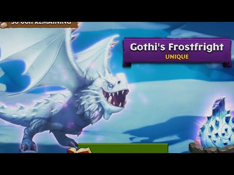 GOTHI'S FROSTFRIGHT TITAN MODE - Unique Snow Wraith - Dragons: Rise of Berk