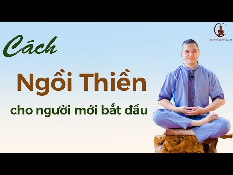 Hướng Dẫn Ngồi Thiền Cho Người Mới Bắt Đầu: Trị Mất Ngủ, Giảm Stress
