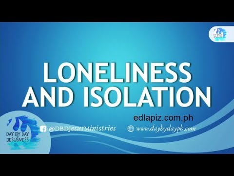 Ed Lapiz - LONELINSESS AND ISOLATION