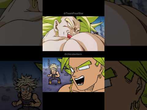 “Princess Trunksss” my animation and the original clip from  #TeamFourStar #DBZAbridged Broly Movie