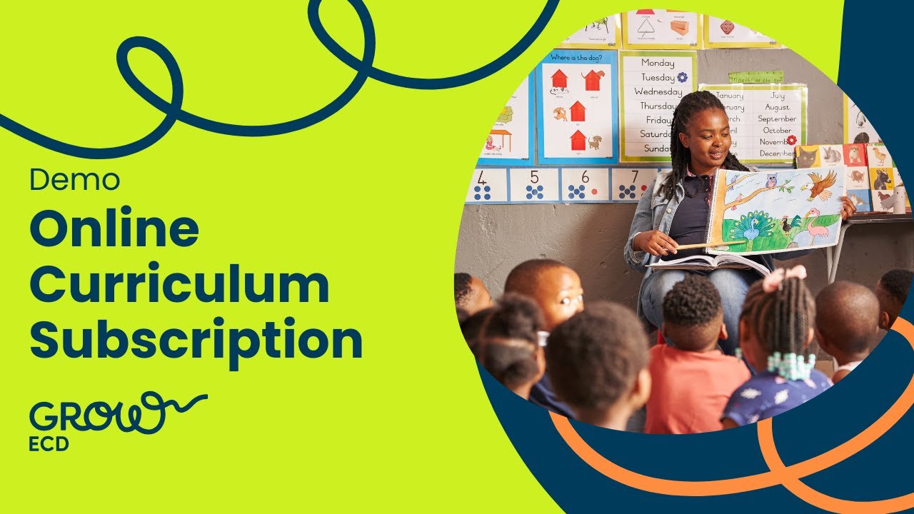 Demo: FREE ECD Online Curriculum and Teacher's Guide