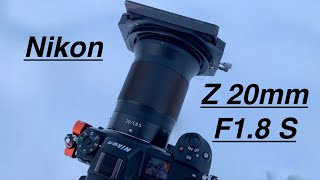Video thumbnail for Nikon Z 20mm F1.8 S. First Quick Look with Size comparisons. by Ricci Talks