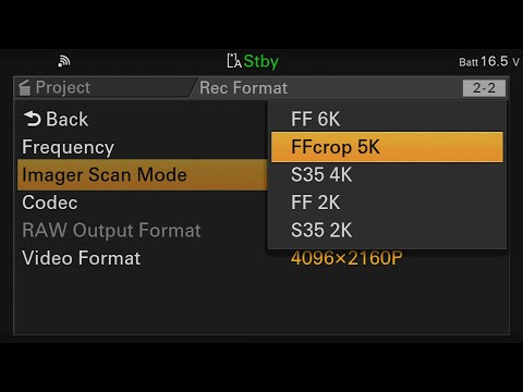Sony FX9 v2.0 Menu Walkthrough