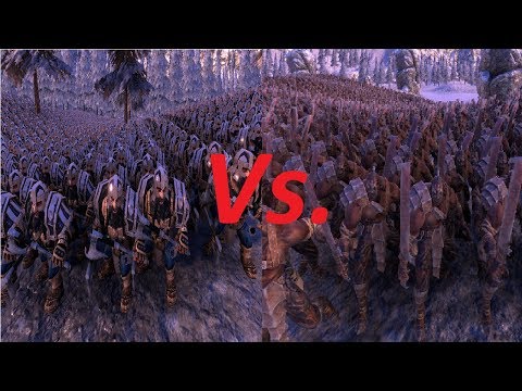 8,000 Dwarves Vs. 6,000 Orcs | UEBS
