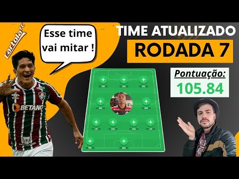 DICAS CARTOLA FC 2024 | RODADA 7 | TIME ATUALIZADO | MITAMOS #cartolafc #cartoladicas #brasileirao