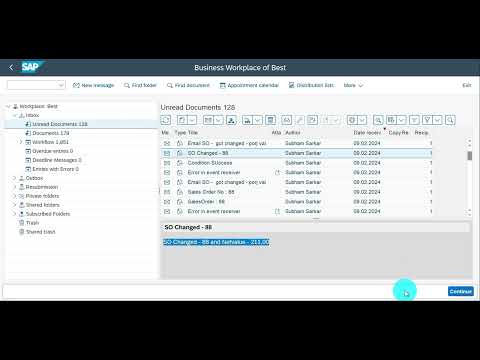 Video 3A - ABAP For All - Workflow - testing steps of Video 3