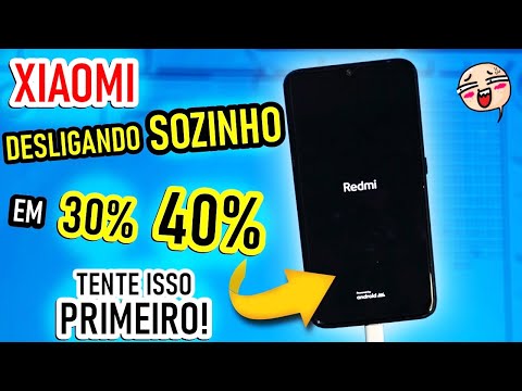 Celular Xiaomi desligando sozinho com 30 40 carga ( TODA LINHA XIAOMI ) RESOLVIDO EM CASA!