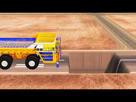 BELAZ vs GIANT PIT┃BeamNG.drive