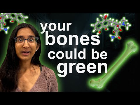 How a medicine can turn your bones green