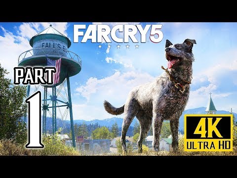 FAR CRY 5 Walkthrough PART 1 (PS4 Pro) No Commentary Gameplay 4K @ 2160p ✔