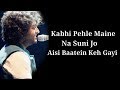 Ishq Mubarak Lyrics Tum Bin 2 Arijit Singh Neha Sharma Aditya Seal Aashim Gulati