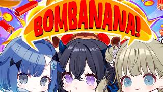 【BOMBANANA!】見えない、言えない、聞こえない/つむぎちゃん、うるは先輩【ぶいすぽっ！/英リサ】
