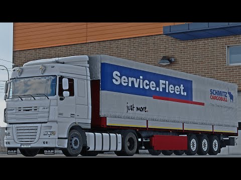 4K|ETS2 1.42 RusMap 2.4.2 Daf XF105 Moscow (RU) - Mahilyow (BY)