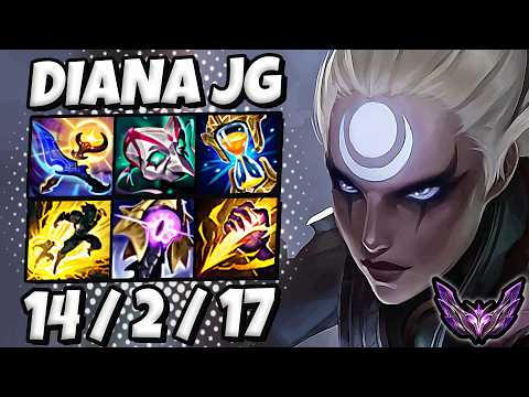 Diana vs Xin Zhao [ Jungle ] Lol Korea Master Patch 26.4 ✅