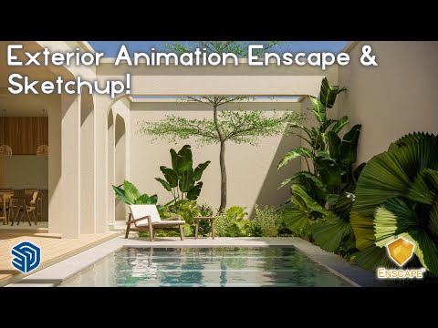 Tutorial Exterior Animation Enscape | Enscape 3.4