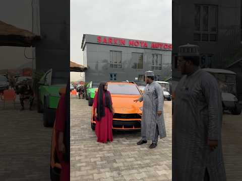 I no buy lambo… is that why shes’s shouting ?? 😳 #sarkinmota #lamborghini #cars