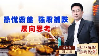 恐慌殺盤 強股補跌 反向思考｜大戶羅盤籌碼動能 ｜謝宗霖 (圖)