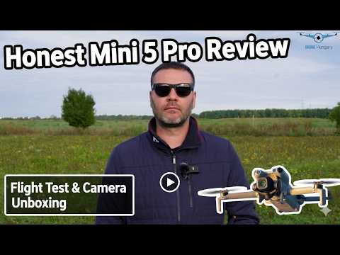 DJI Mini 5 Pro első repülés - Drone Hungary - Drón teszt