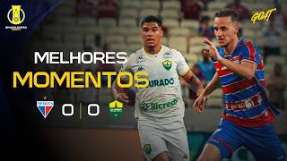 FORTALEZA TENTA, MAS NÃO EVITA EMPATE COM CUIABÁ EM CASA PELO BRASILEIRÃO SÉRIE B!