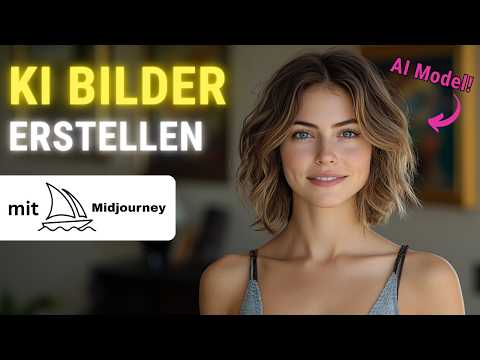 Creating AI images with Midjourney - Tutorial in German 2026
