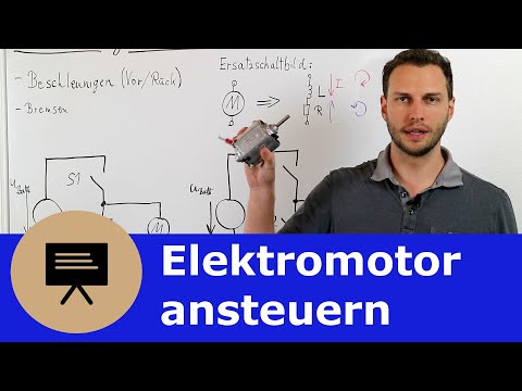 0x32 Elektromotoren ansteuern (Ersatzschaltbild, Halbbrücke, Vollbrücke/H-Brücke)