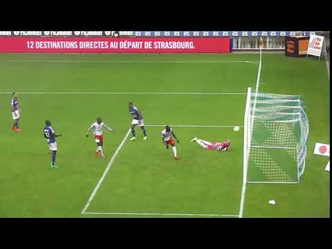Rc Strasbourg vs Valenciennes Fc 83e S.Ciss But 2016/2017 Ligue 2