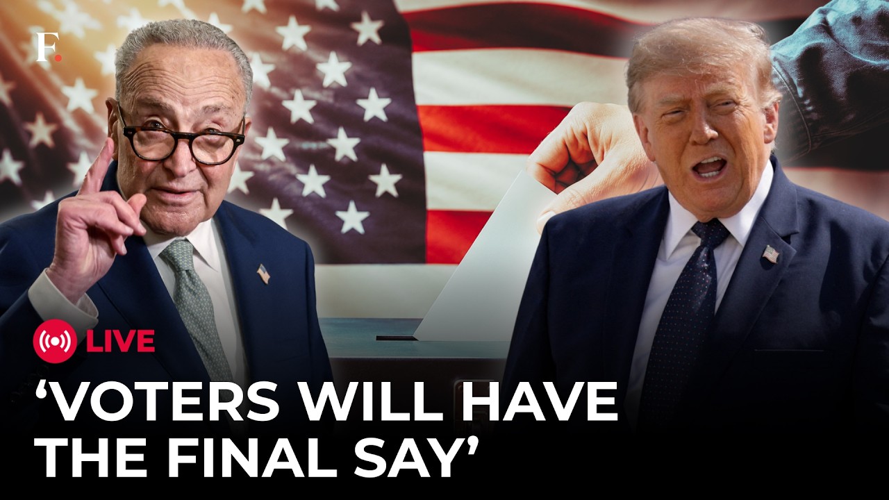 Senator Schumer Blasts Trump Over 2026 Elections says 'Voters will Have the Final Say' | LIVE
