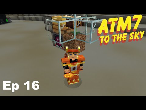 ATM 7 To The Skys - Episode 16 - Base Improvements and Bees!