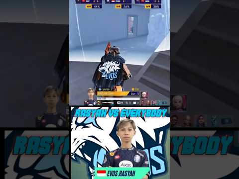 MOMEN EVOS RASYAH VS 2 TEAM VIETNAM🔥 #evosdivine #freefire #evosrasyah #trending #shorts #viralvideo