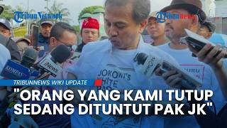 Aksi Nyentrik Roy Suryo di DPR, Tutup Nama Rismon Pakai Plester di Kaos Jokowi's White Paper
