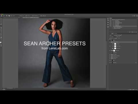 Sean Archer Photoshop Action