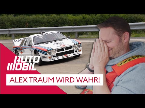 Lancia Rally 037 - ALEX BLOCH IM LEGENDÄRSTEN RALLYE-AUTO ALLER ZEITEN?! 😱 | auto mobil