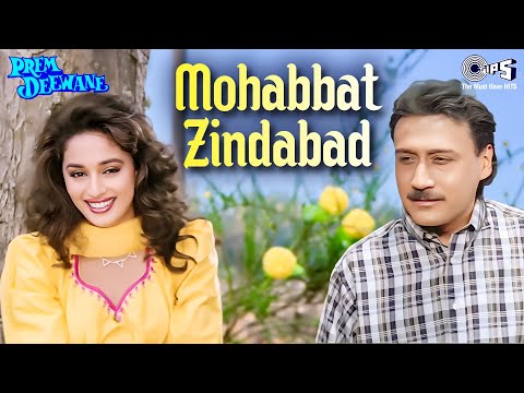 Mohabbat Zindabad | Prem Deewane | Jackie Shroff, Madhuri Dixit, Vivek Mushran, Pooja Bhatt | 90s