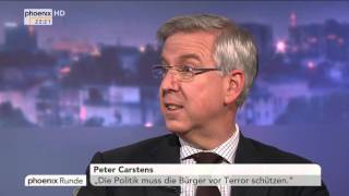 &quot;Kampf gegen den Terror - Ist jedes Mittel recht?&quot; - phoenix Runde vom 21.04.2016