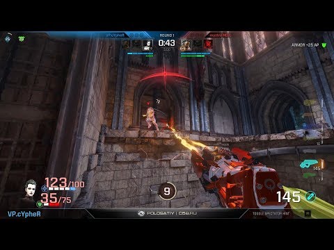 VP.Cypher vs. myztro.HELL (Quake Open League, Group C) – Quake Champions, 4K