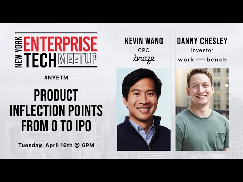 April NY Enterprise Tech Meetup with Kevin Wang, CPO ... - YouTube