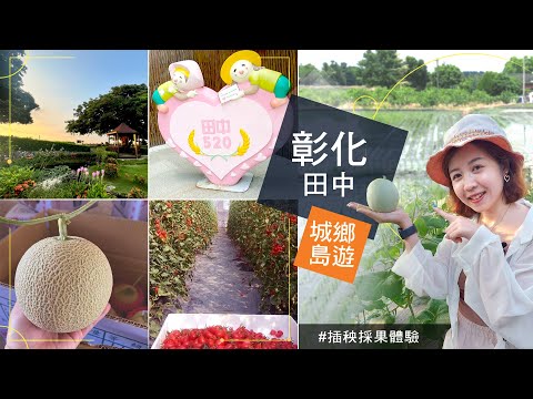 彰化田中城鄉島遊VLOG│台灣米倉 化身一日農夫 親身體驗插秧採果│田中窯創藝園區彰化 挑戰蜀葵花迷宮 玩陶藝手拉坏│稻田間小清新咖啡廳 野餐放空一下午 必玩景點看這裡!│帶路玩家│城鄉島遊│非凡新聞