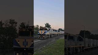 Long Island Steel Train speeding through Baxter bound for City. #trains