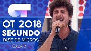 "FRIDAY I’M IN LOVE" - JOAN GARRIDO y MIKI | Segundo pase de micros Gala 3 | OT 2018