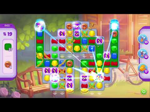 Homescapes 965 Hard Level - 25 moves - NO BooSTERS