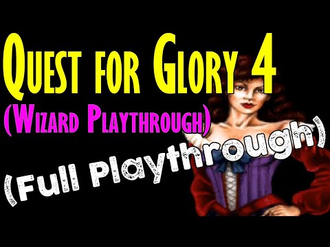 Quest for Glory 4 Shadows of Darkness (Wizard - Full Playthrough)