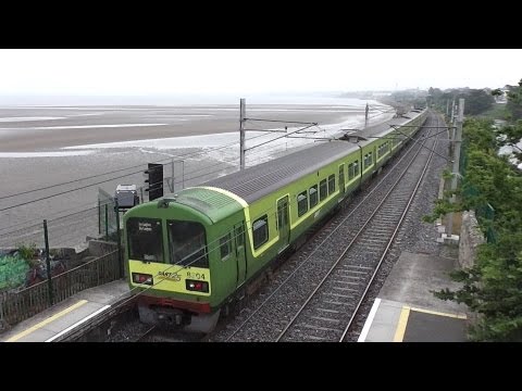 Dart Train number 8604 - Booterstown Station, Dublin