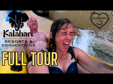 Kalahari Wisconsin Dells | Is it worth it? | Waterslide POV | Full resort tour