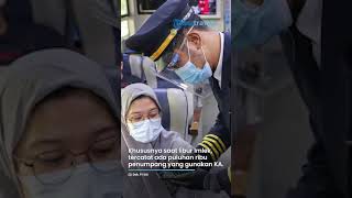 Jumlah Penumpang Kereta Api Selama Libur Imlek Capai Belasan Ribu Per Hari