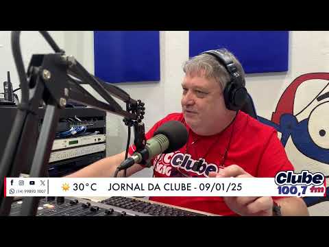 Jornal da Clube - 09/01/2025 - Edição do Almoço