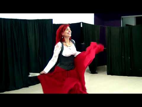 Solo de dança cigana - Letícia Almeida - 3ª MOSTRA CULTURAL DE ITAIPUAÇU.